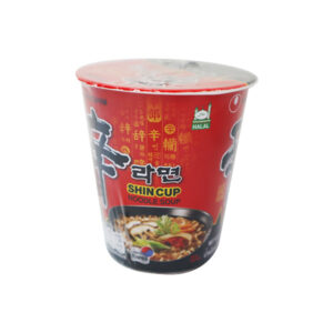 nongshim shin cup noodle soup, 68g